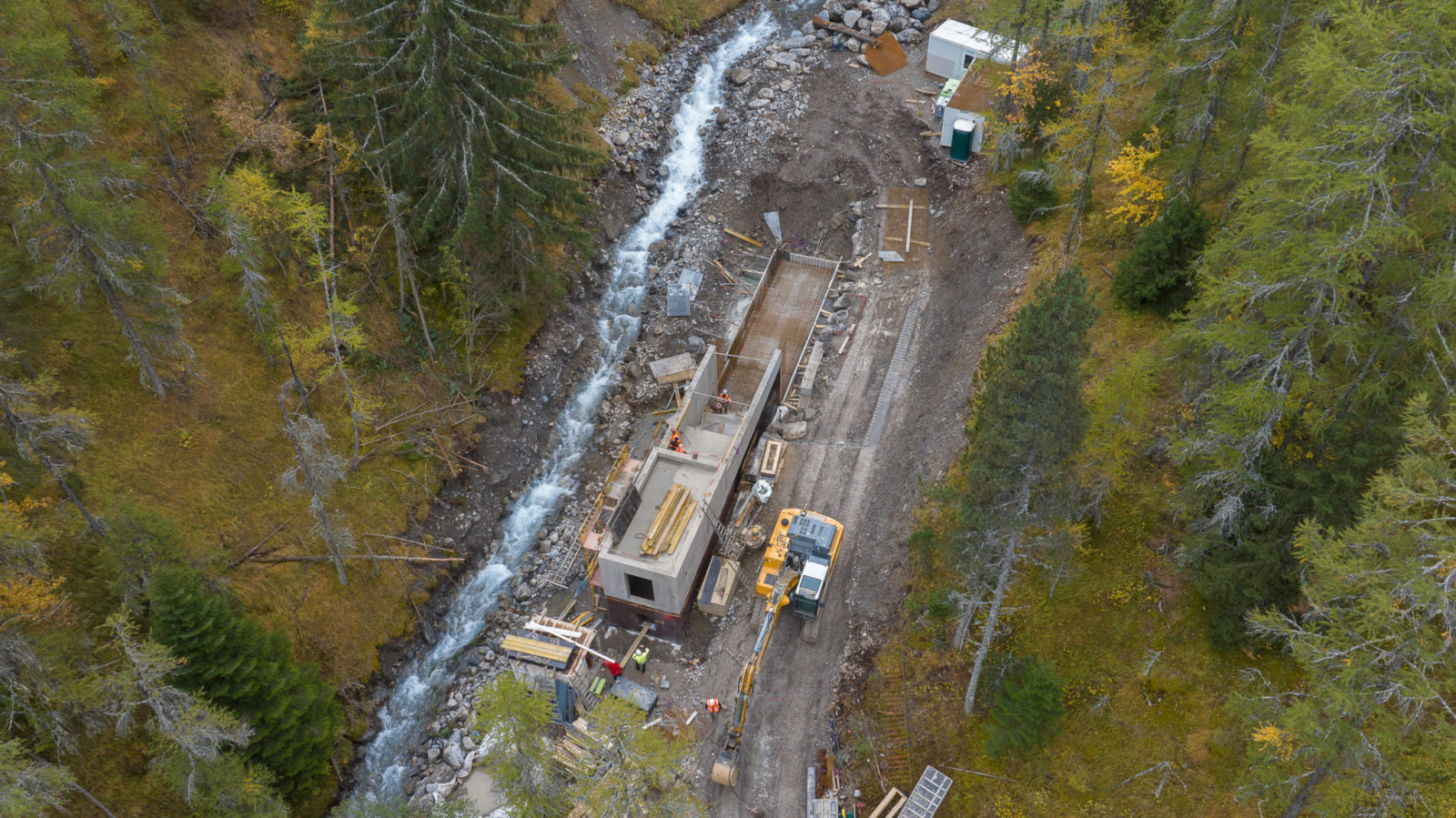 Chantier prise d'eau