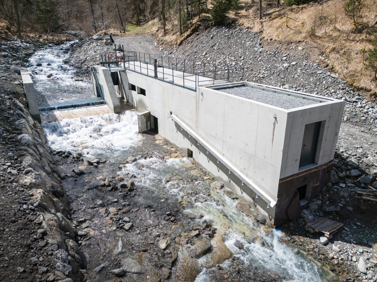 Chantier prise d'eau